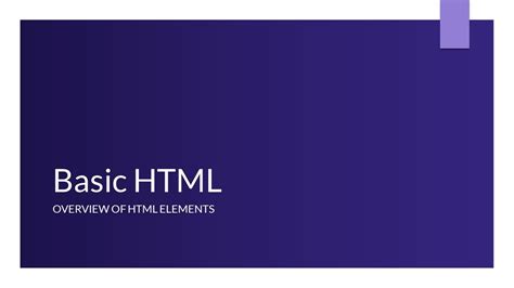 Image result for HTML Overview