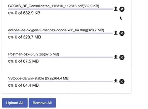 Toradh íomhá ar Angular Material File Upload HTML
