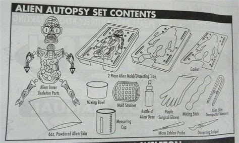 Image result for Alien Autopsy Toy