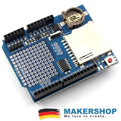 Afbeeldingsresultaten voor Data Log Shield Arduino