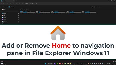 Image result for Windows 11 File Explorer Home Icon