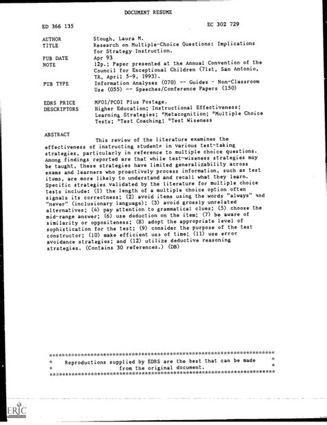 Image result for Instruction for Multiple Choice Questions