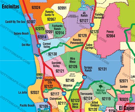 Afbeeldingsresultaten voor SoCal Zip Code Map