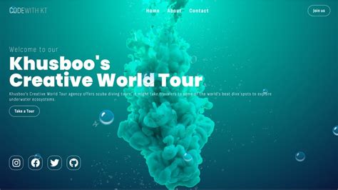 Animated Homepage Code in HTML and CSS に対する画像結果