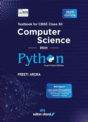 Image result for Preeti Arora Python Class 12