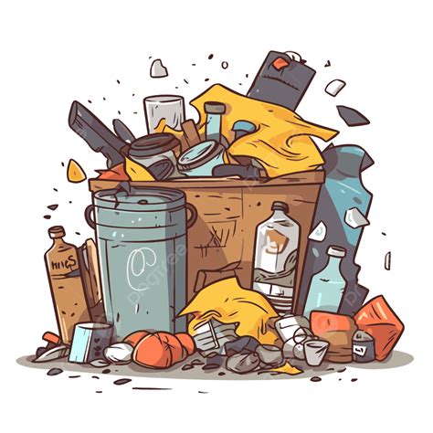 Image result for Garbage Cartoon Drawing