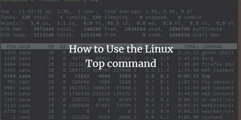 Toradh íomhá ar Top Cmd In Linux
