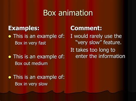 Image result for Box Animations in PowerPoint