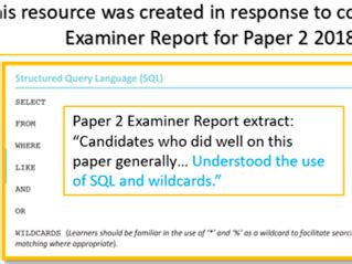 Image result for SQL Computer Science Template