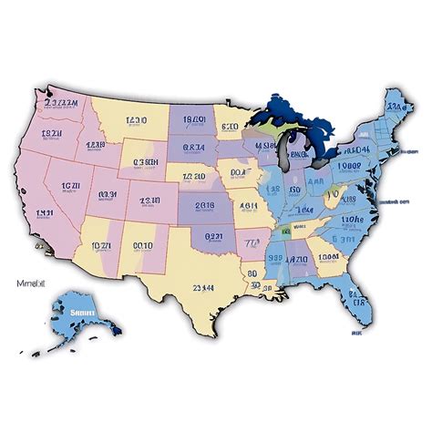 Image result for United States Area Code Map