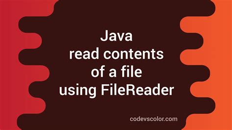 Image result for How to Read a File in Java