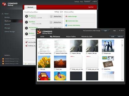 Image result for Comodo Free Backup Software