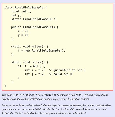 Immutable Class in Java に対する画像結果