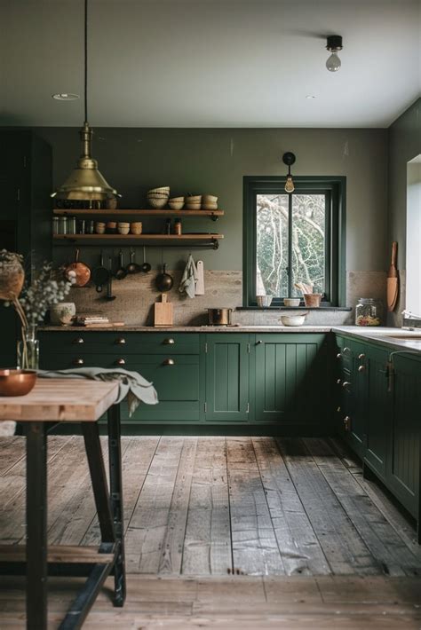 Green Color Code Kitchen に対する画像結果