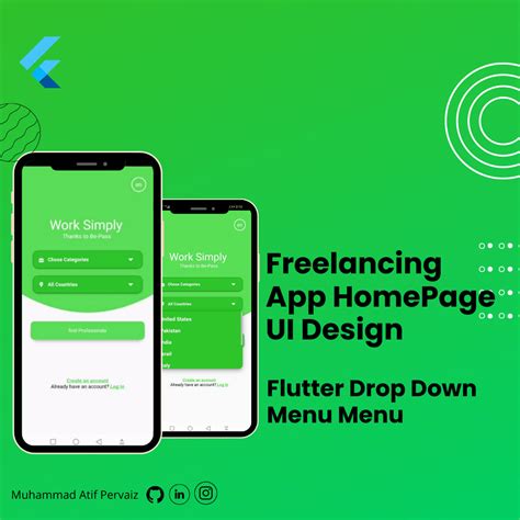 Toradh íomhá ar Drop Down List Flutter Refrence