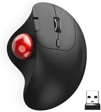 Toradh íomhá ar Computer Mouse with Red Ball