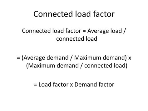 Define Load Factor に対する画像結果