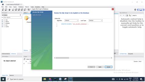 Image result for +CreateDatabase in MySQL
