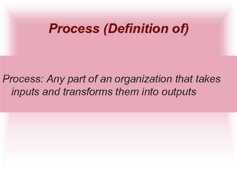 Toradh íomhá ar What Is a Process Definition
