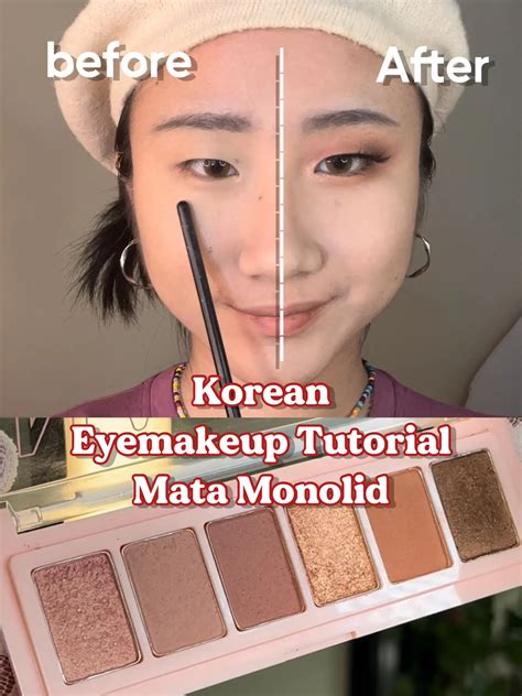 Image result for Monolid Eye Makeup Tutorial