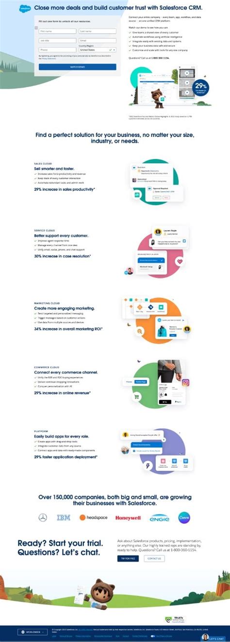 Image result for Landing Page Examples Msrt