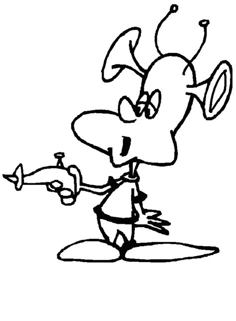 Alien Animal Coloring Pages に対する画像結果