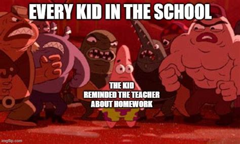 Image result for Patrick Homework Meme
