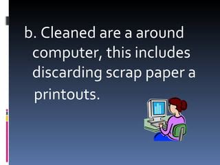 Image result for Computer Lab Rules Keep Clean Cartoon