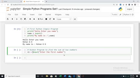 Write a Simple Program in Python に対する画像結果