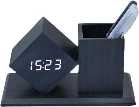 Image result for LED Clock for Computer Desk