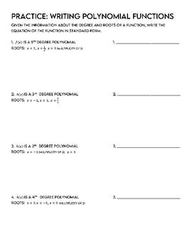 Toradh íomhá ar Writing a Polynomial Function From a Graph