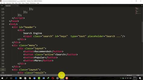 Image result for HTML Code for Search Engine in Website