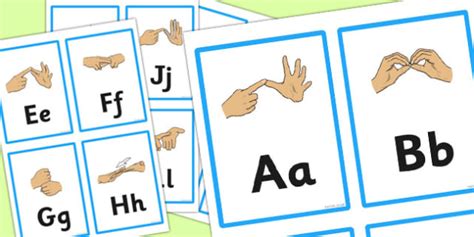 Image result for Sign Language ABC Flash Cards