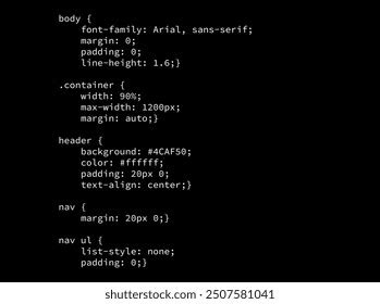 HTML Style Sheet Code に対する画像結果