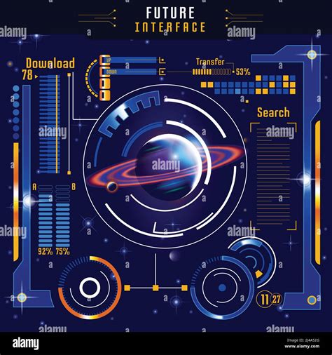 Image result for Futuristic Interface in the Space Images