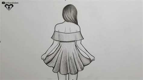 Image result for Woman Standing Back View Drawing