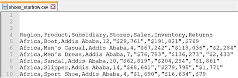 Proc Import CSV File SAS に対する画像結果