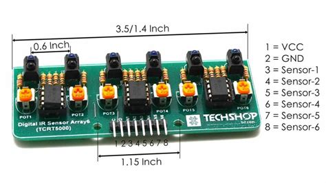 Toradh íomhá ar Best IR Sensor Array