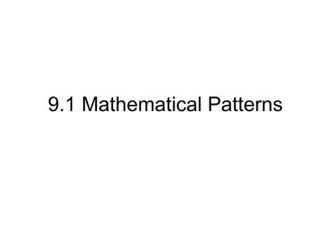 Image result for Mathematical Patterns