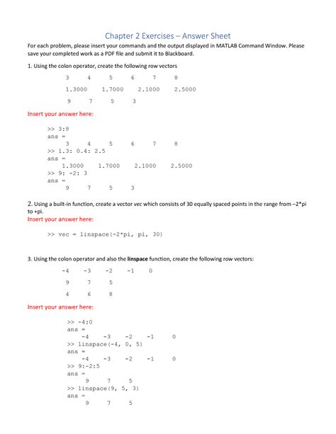Image result for Lesson 2 Problem Set Answer Sheet