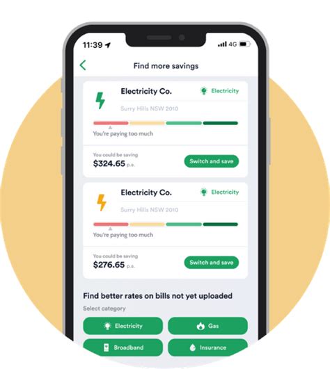 Bill Management App に対する画像結果