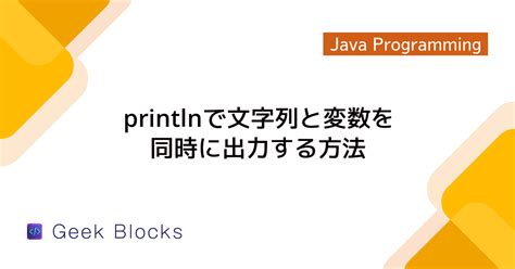 How to Print a New Line in Java に対する画像結果