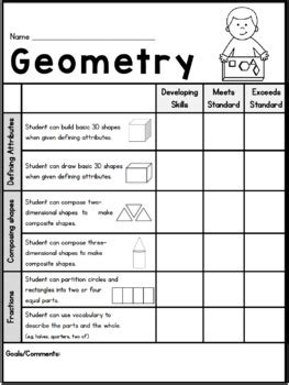 Image result for First Grade Math Rubric