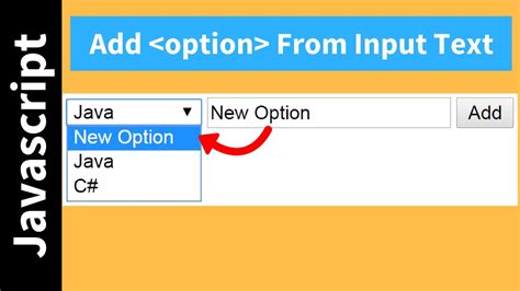 Image result for JavaScript Select Option