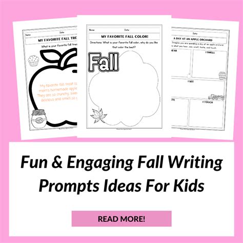 Image result for Free Printable Fall Writing Prompts