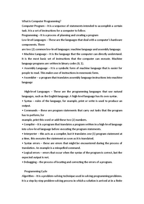 Image result for Computer Programming Items