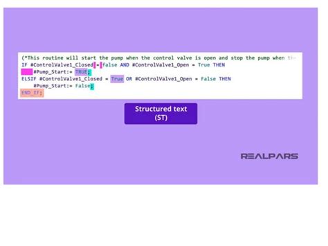 Image result for Structured Text plc Progamming