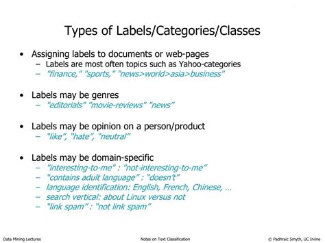 Image result for Example of Classification into Labels