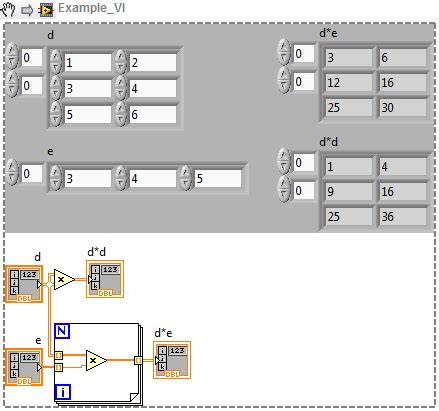 Image result for Create Matrix LabVIEW