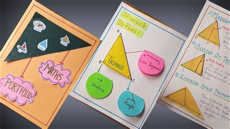 Afbeeldingsresultaten voor Triangle Drawing Math Project